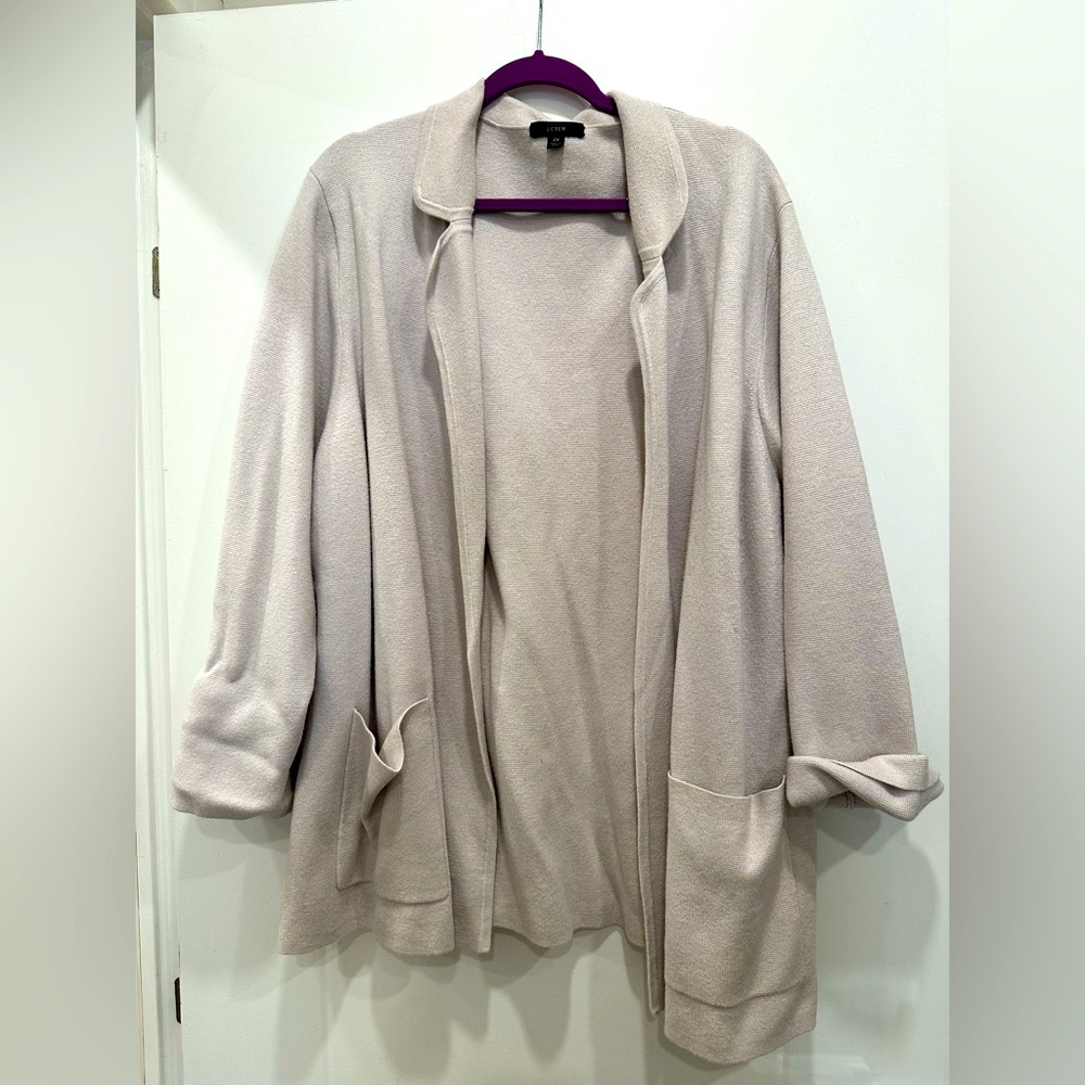 J. Crew Sweater Blazer